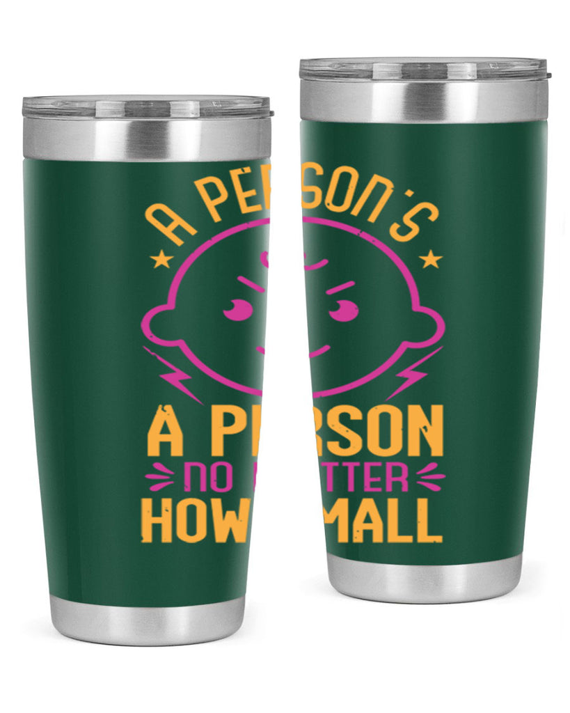A person is a person no matter how small Style 39#- baby shower- tumbler