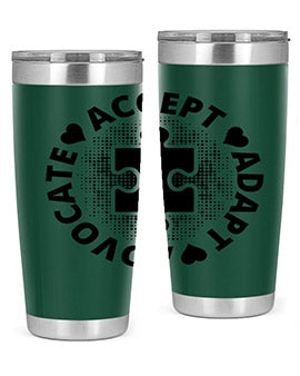 Accept Style 41#- autism- Tumbler