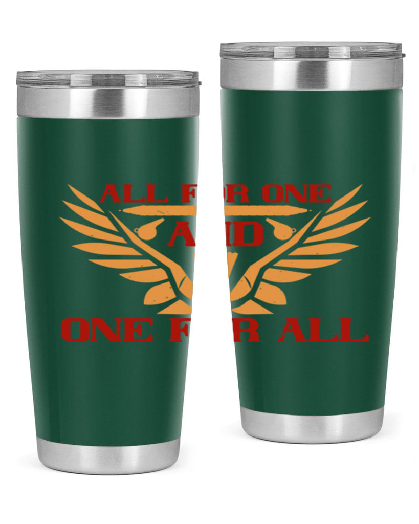 All for one and one for all 2360#- badminton- Tumbler