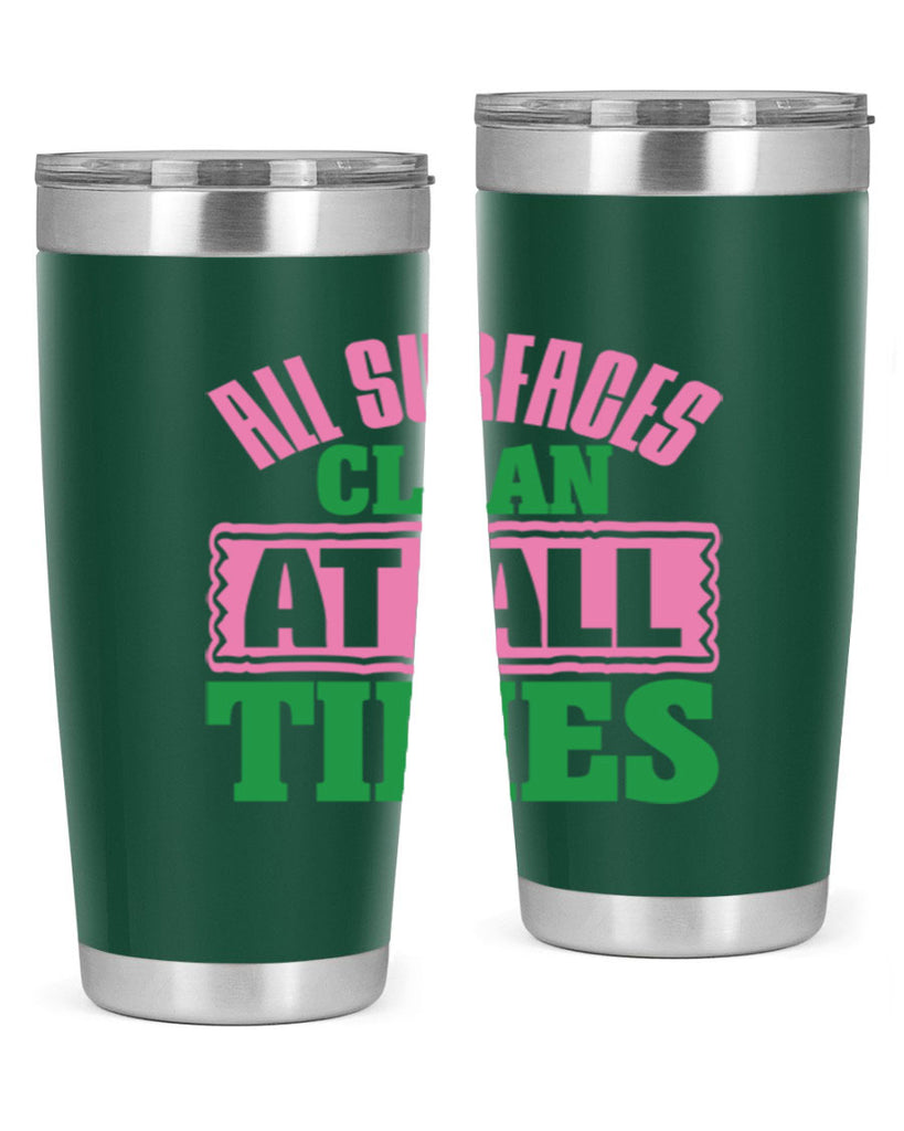 All surfaces clean at all times Style 1#- cleaner- tumbler