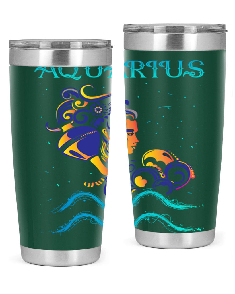 AquariusZodiac 76#- zodiac- Tumbler