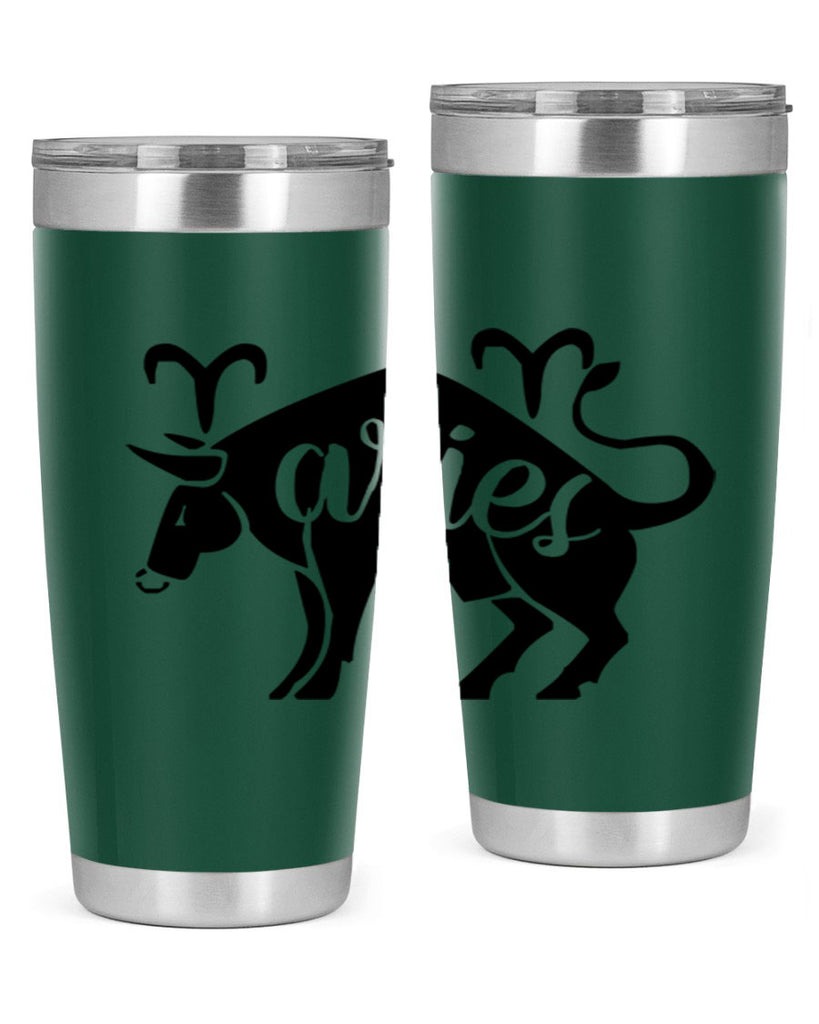 Aries 104#- zodiac- Tumbler