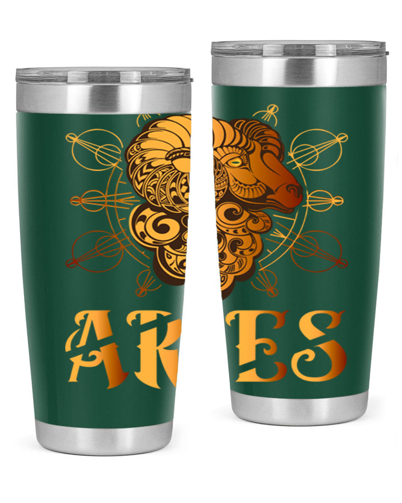 Aries 121#- zodiac- Tumbler