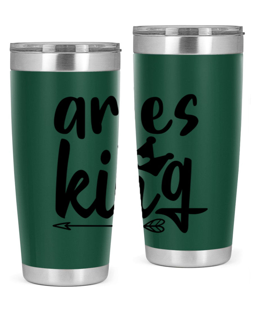 Aries king 108#- zodiac- Tumbler