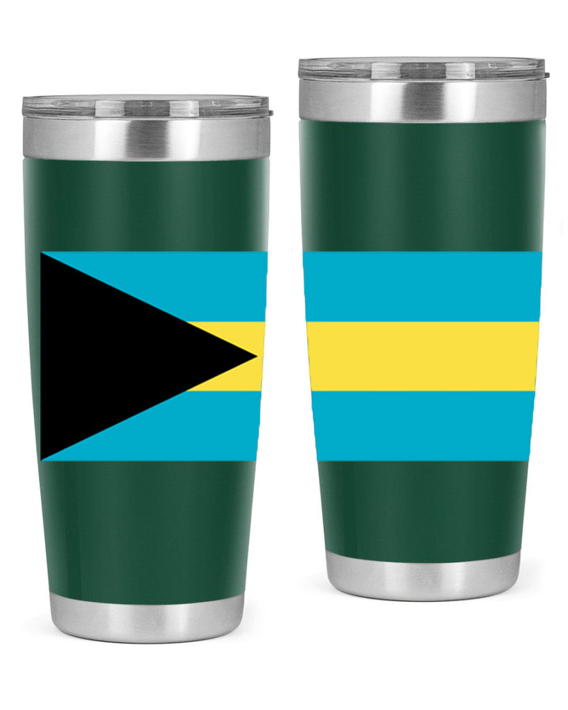 Bahamas 186#- world flags- Tumbler
