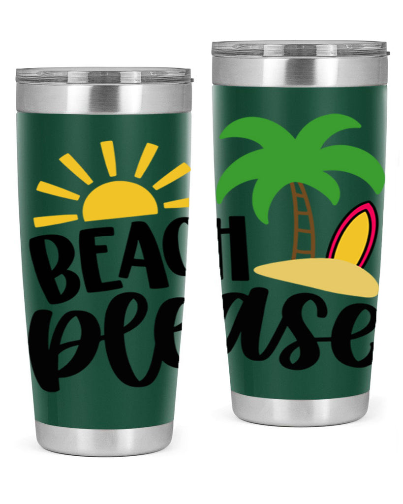 Beach Please Style 51#- summer- Tumbler