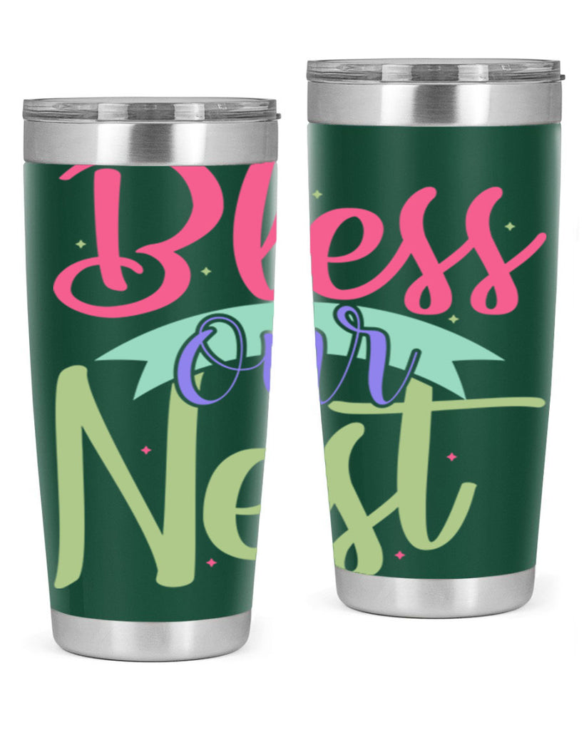 Bless our nest 49#- spring- Tumbler