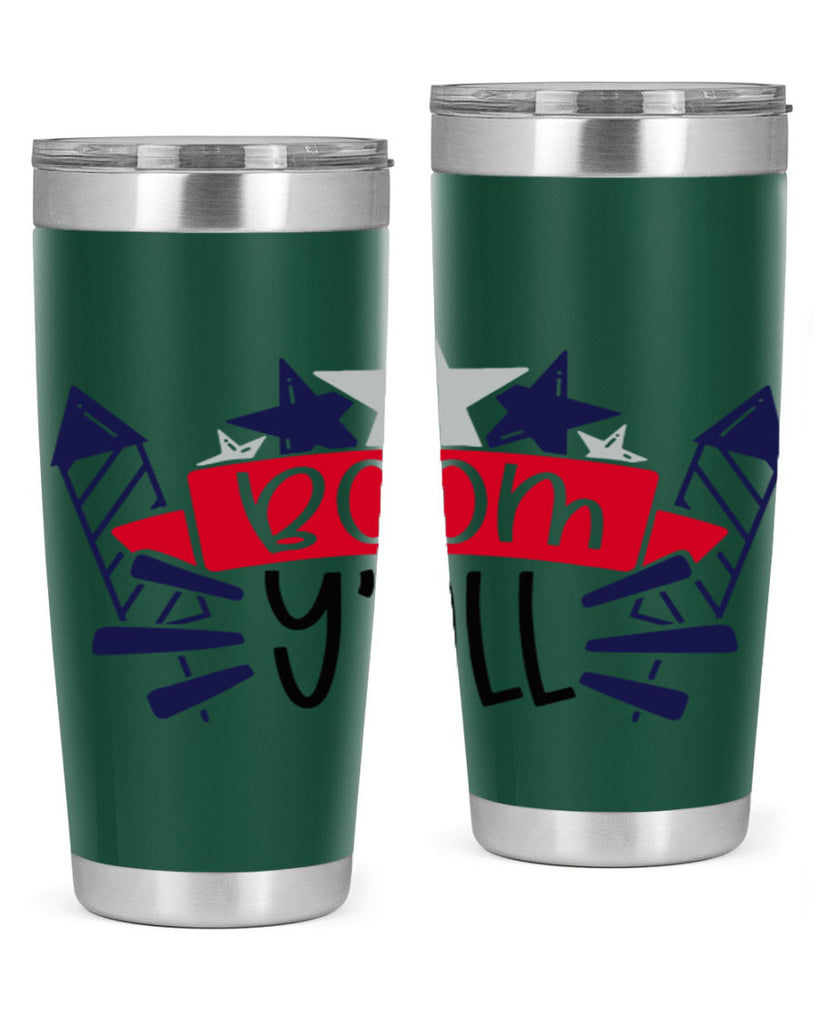 Boom Yall Style 146#- Fourt Of July- Tumbler