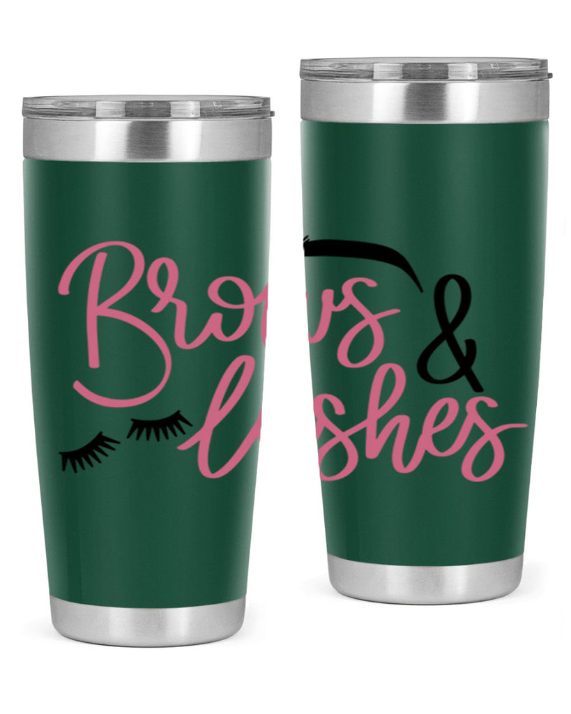 Brows Lashes Style 122#- make up- Tumbler