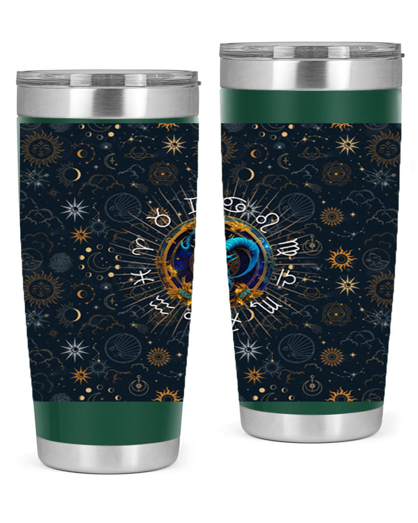 Capricorn Straight 184#- zodiac- Tumbler
