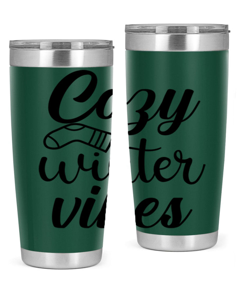 Cozy Winter Vibes 82#- winter- Tumbler