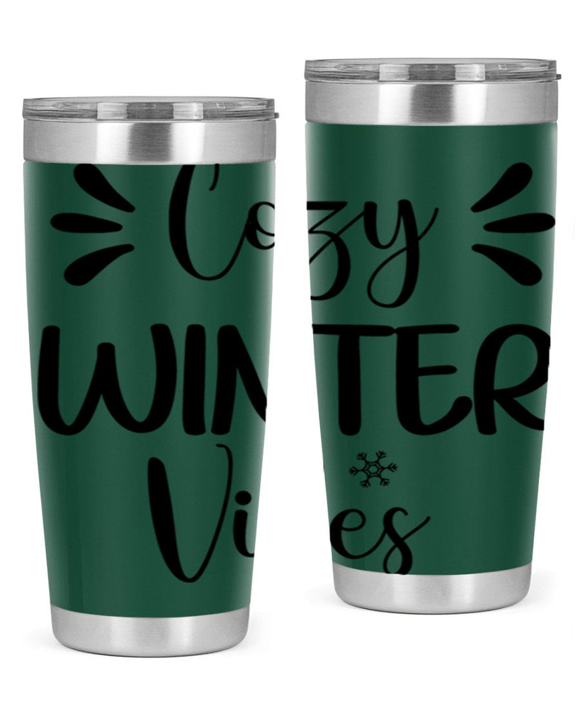 Cozy Winter Vibes76#- winter- Tumbler