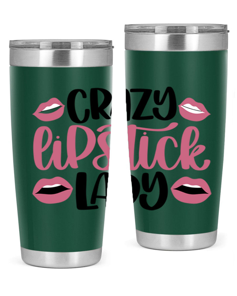 Crazy Lipstick Lady Style 107#- make up- Tumbler