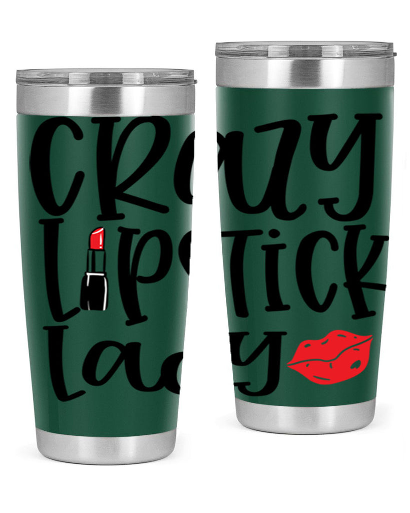 Crazy Lipstick Lady Style 240#- make up- Tumbler