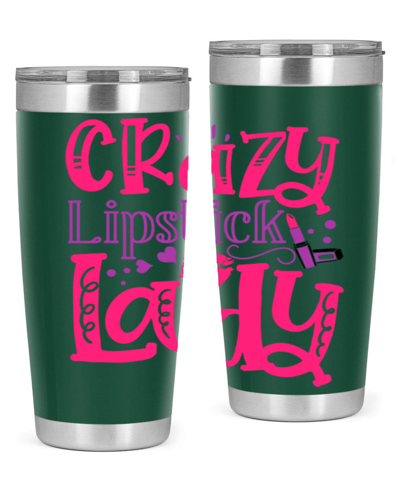 Crazy Lipstick Lady Style 241#- make up- Tumbler