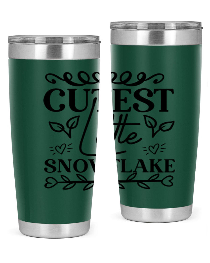 Cutest Little Snowflake 88#- winter- Tumbler