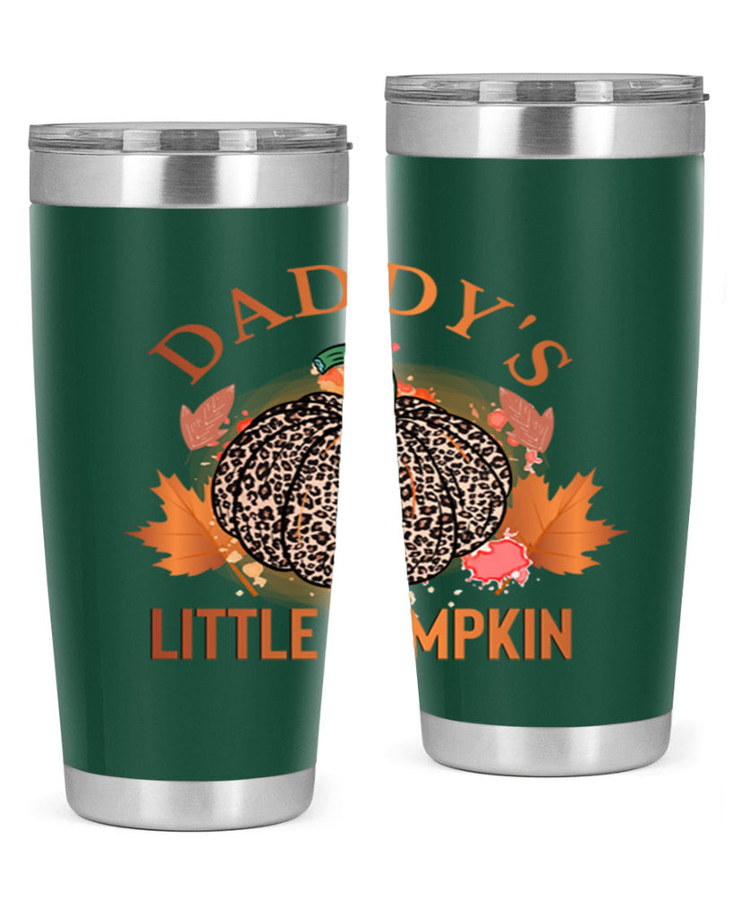 Daddys Little Pumpkin 67#- fall- Tumbler