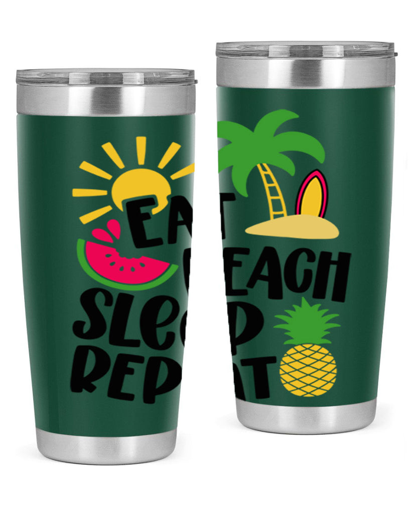 Eat Beach Sleep Repeat Style 47#- summer- Tumbler