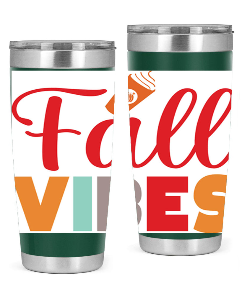 FallVibesdesign 166#- fall- Tumbler
