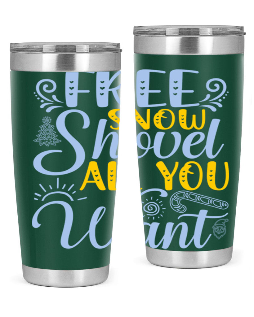 Free snow shovel all you want107#- winter- Tumbler