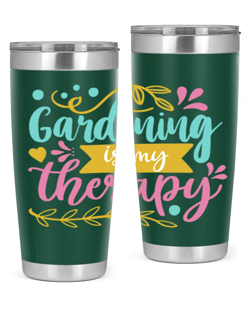 Gardening is my therapy Style 66#- summer- Tumbler