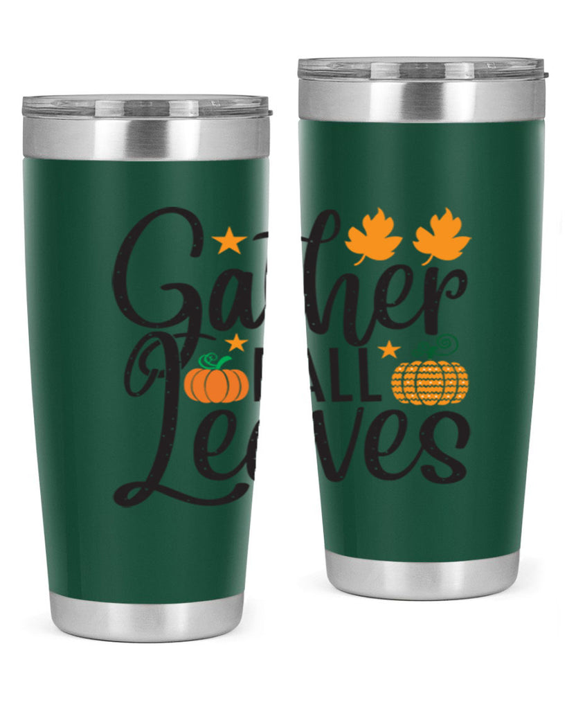 Gatherfallleaves 189#- fall- Tumbler