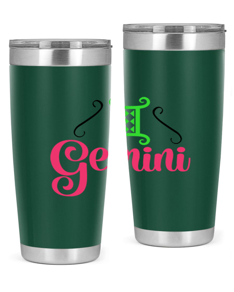 Gemini 224#- zodiac- Tumbler