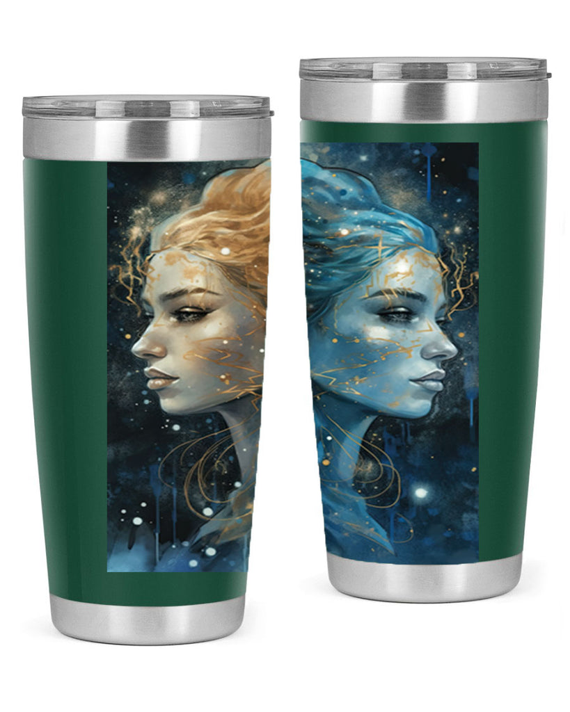 Gemini 56#- zodiac- Tumbler
