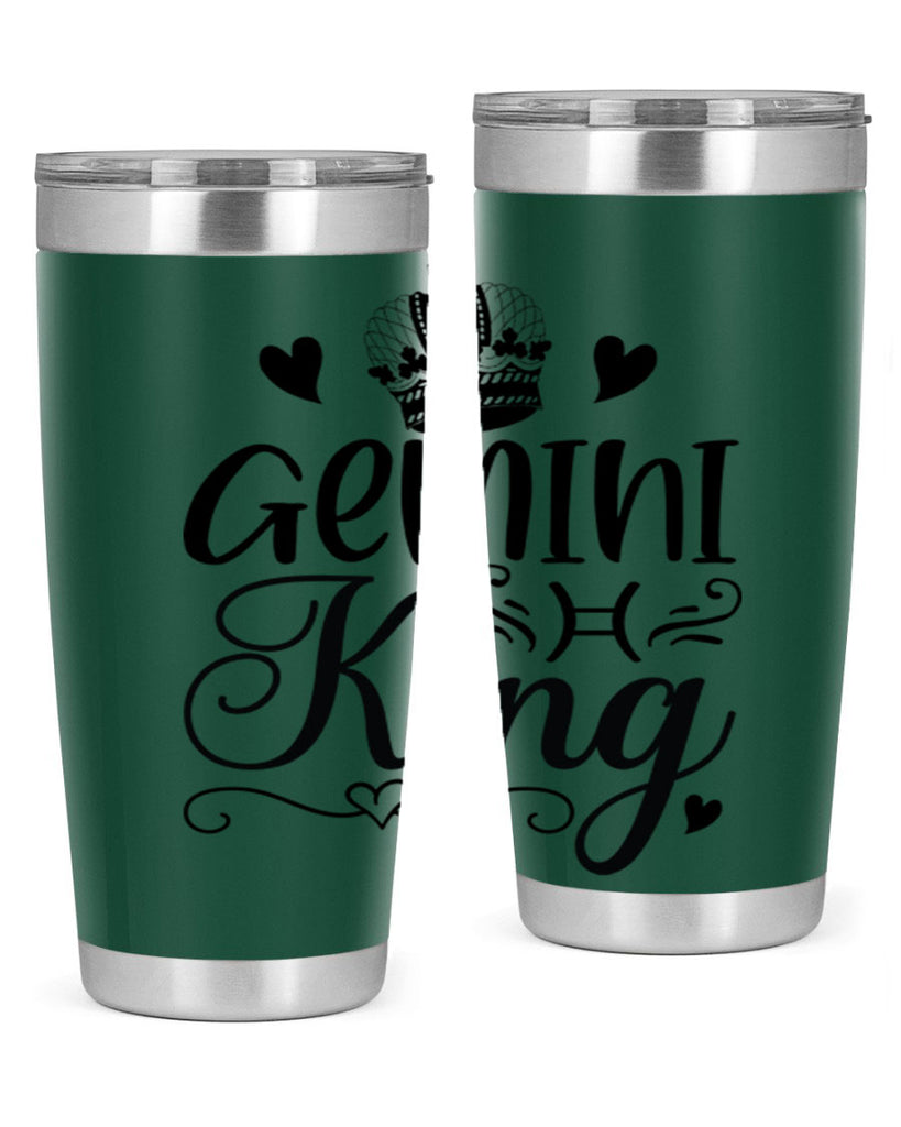 Gemini king 228#- zodiac- Tumbler