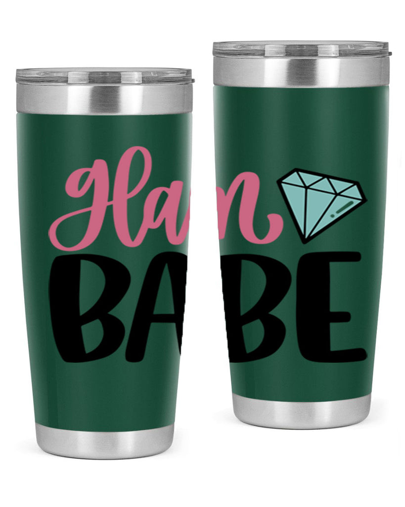 Glam Babe Style 98#- make up- Tumbler