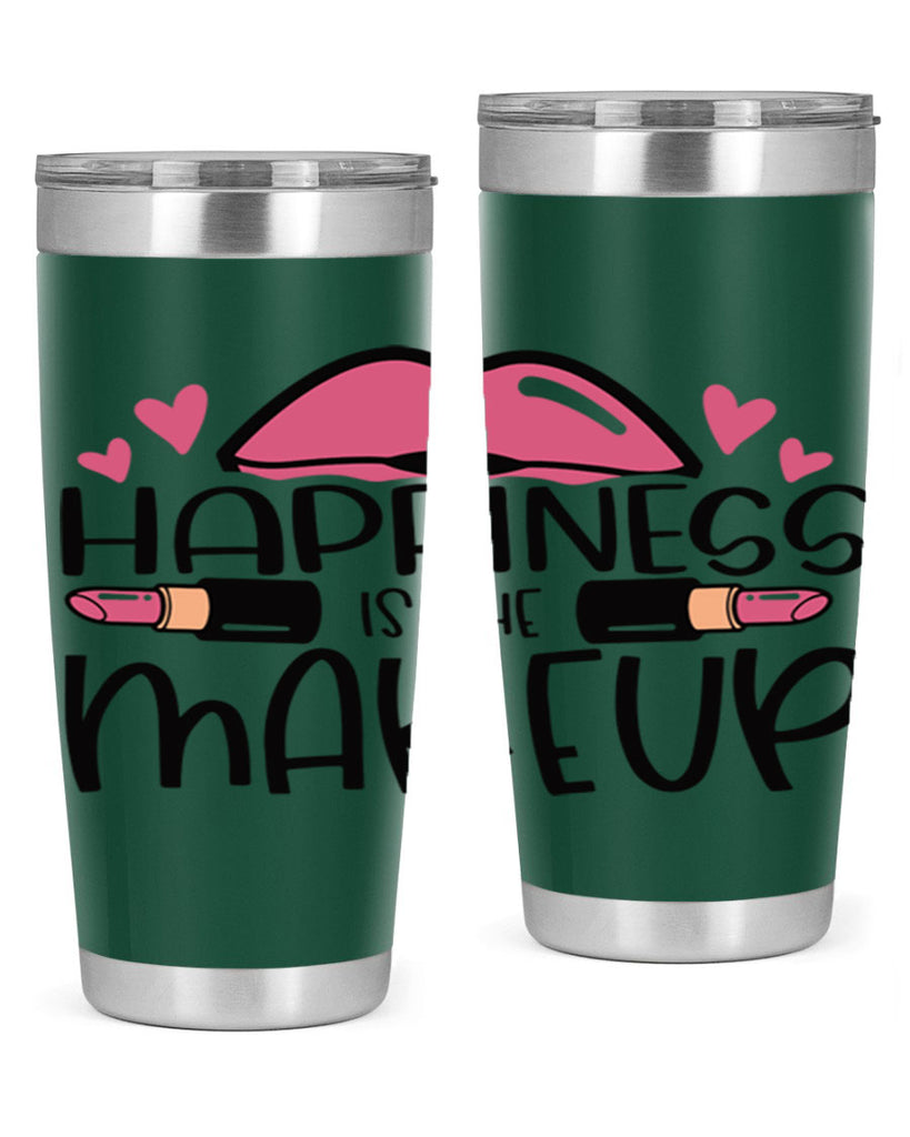 Hapiness Is The Makeup Style 95#- make up- Tumbler