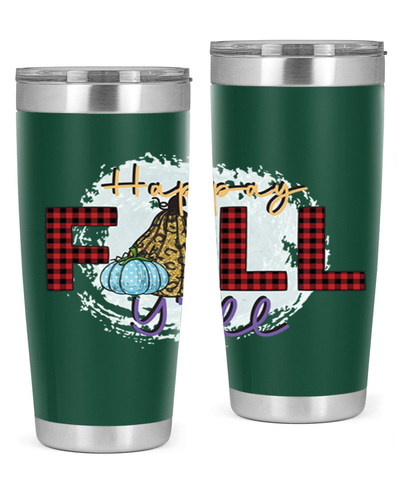 Happay Fall Y all 217#- fall- Tumbler