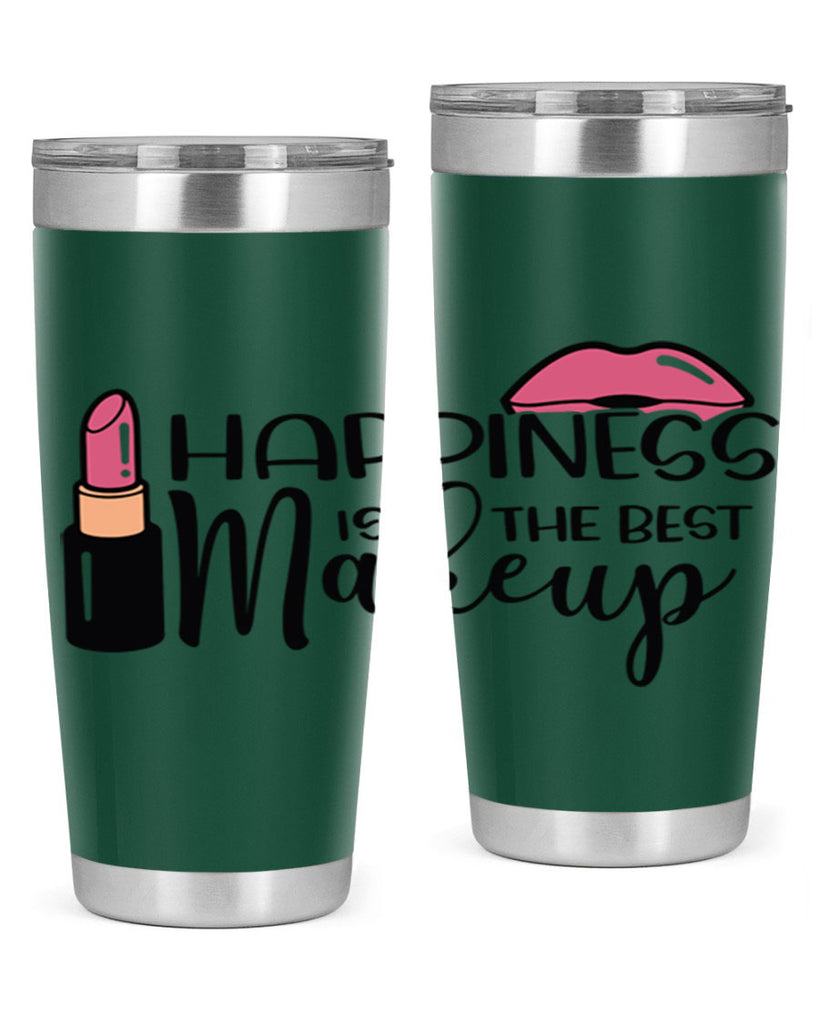 Happiness Is The Best Makeup Style 93#- make up- Tumbler