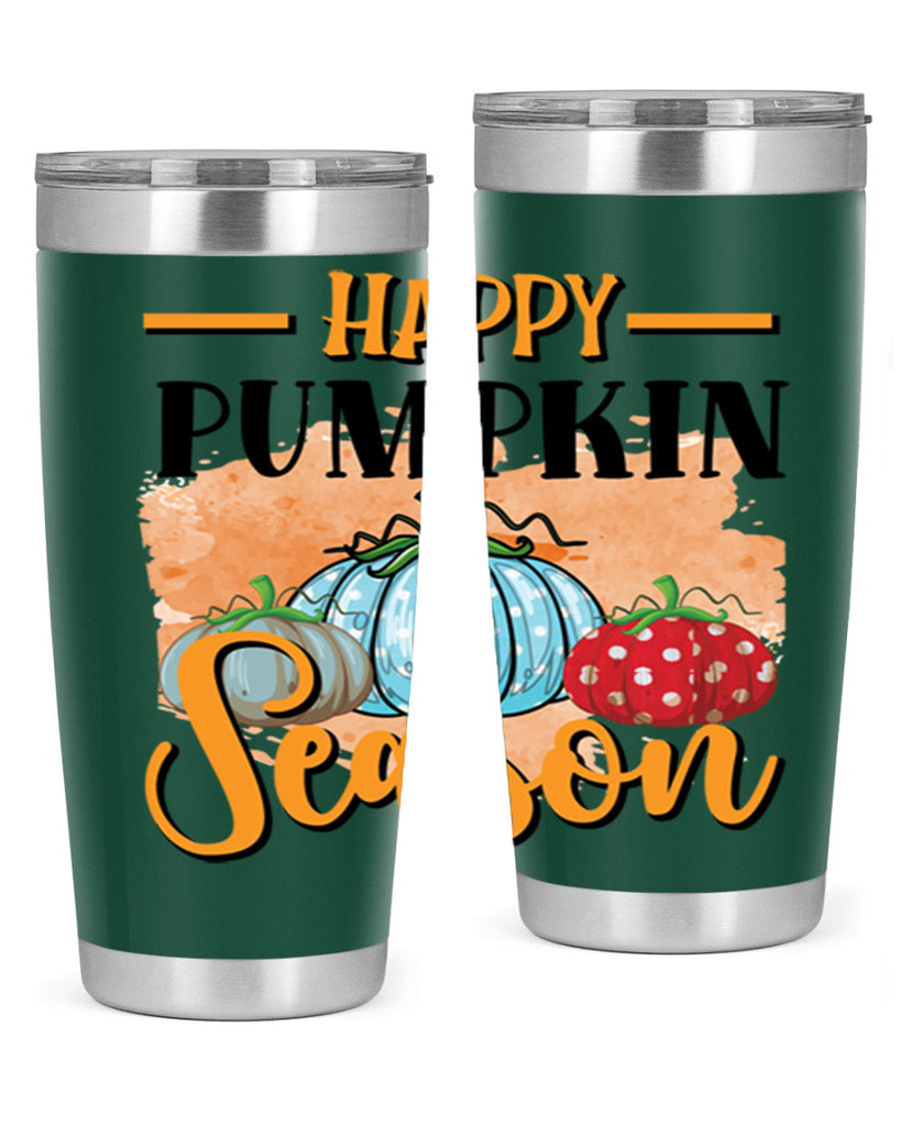 Happy pumpkin season 240#- fall- Tumbler