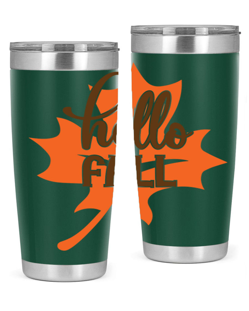 Hello Fall 273#- fall- Tumbler