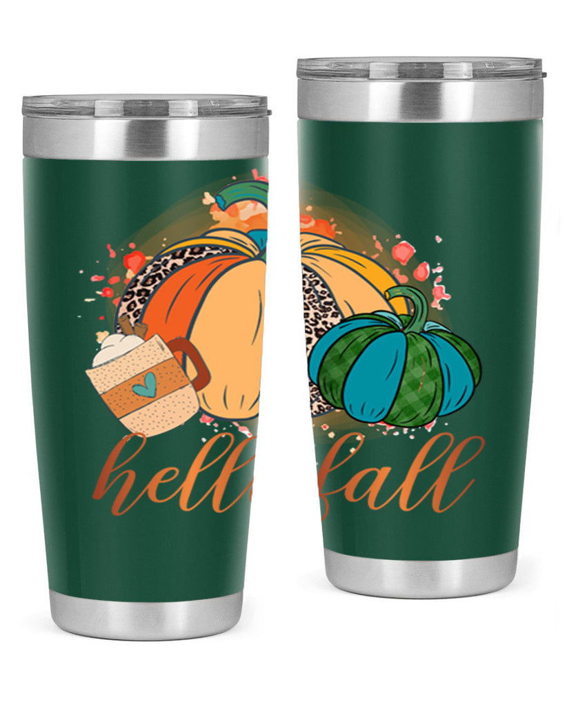 Hello Fall 282#- fall- Tumbler