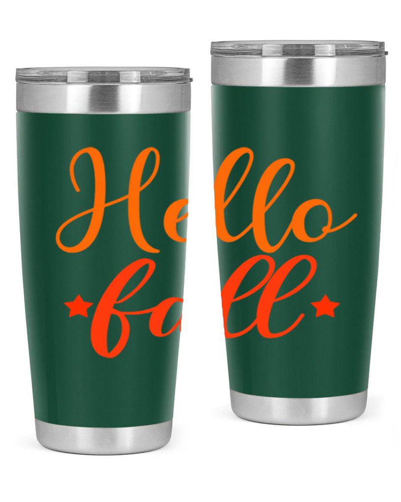 Hello Fall Design 278#- fall- Tumbler