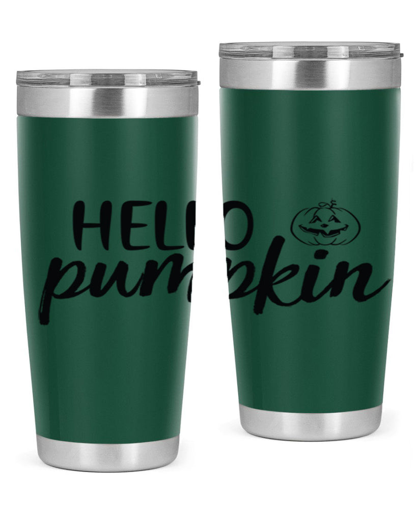 Hello Pumpkin 286#- fall- Tumbler
