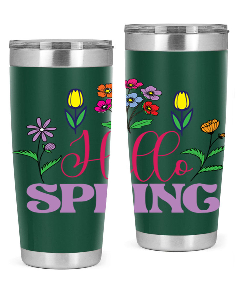 Hello Spring  233#- spring- Tumbler