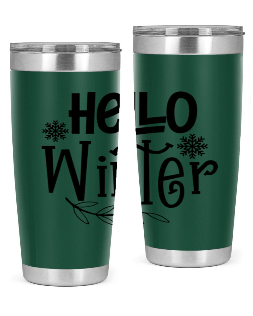Hello Winter 168#- winter- Tumbler