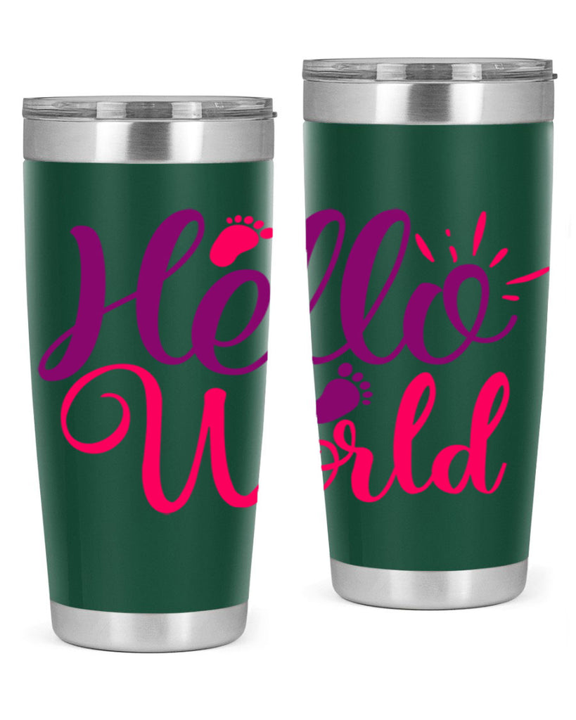 Hello World Style 260#- baby- tumbler