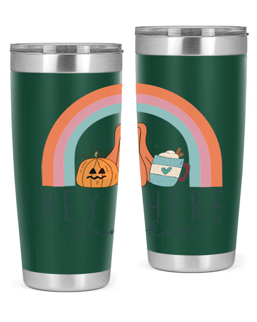 Hey There Pumpkin 309#- fall- Tumbler