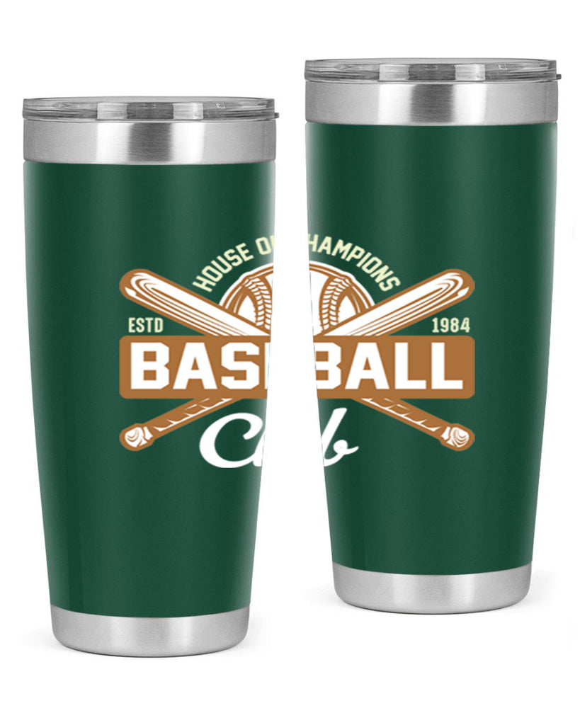 House 1178#- baseball- Tumbler