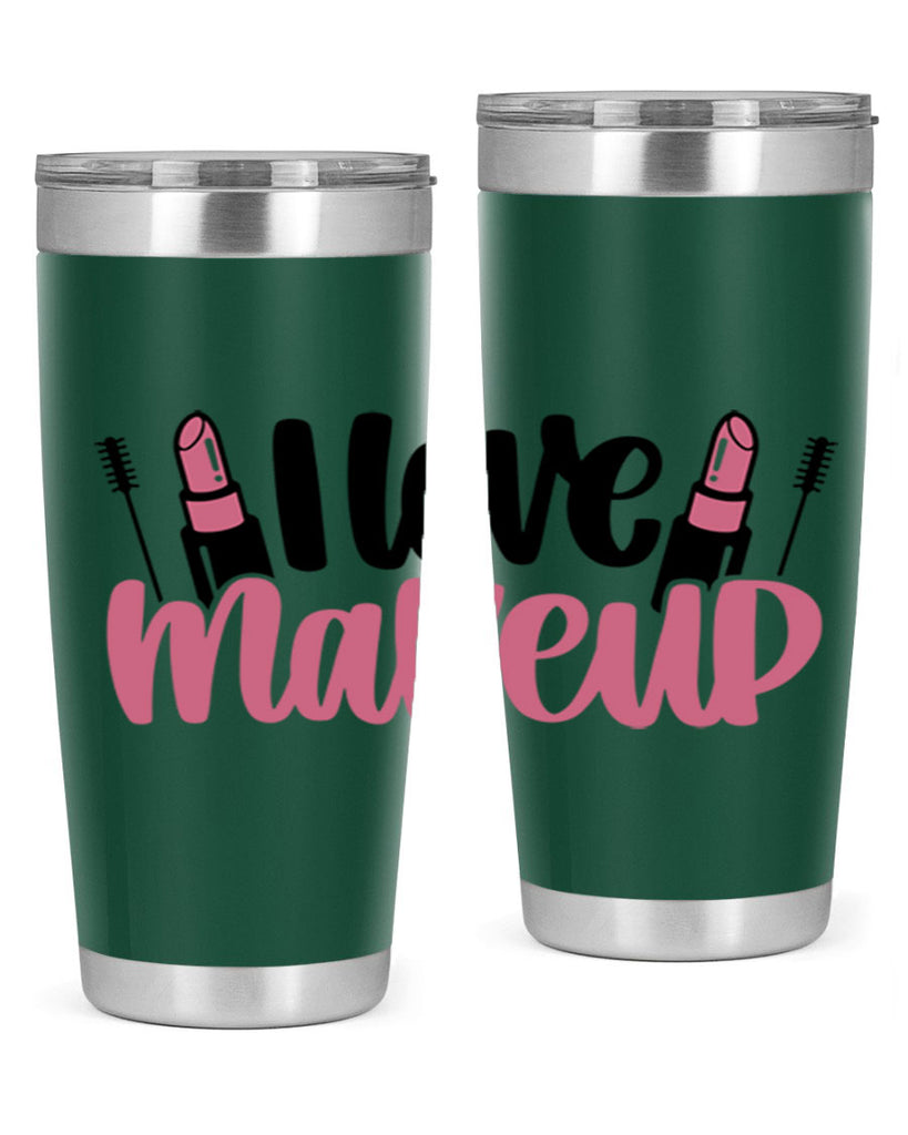I Love Makeup Style 80#- make up- Tumbler