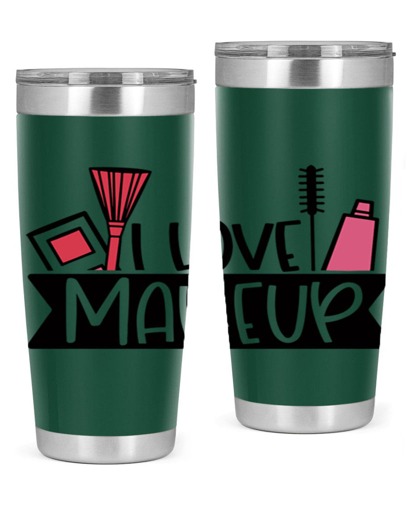 I Love Makeup Style 81#- make up- Tumbler