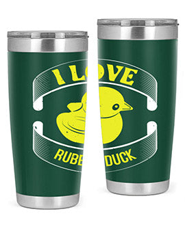 I Love Rubber duck Style 41#- duck- Tumbler