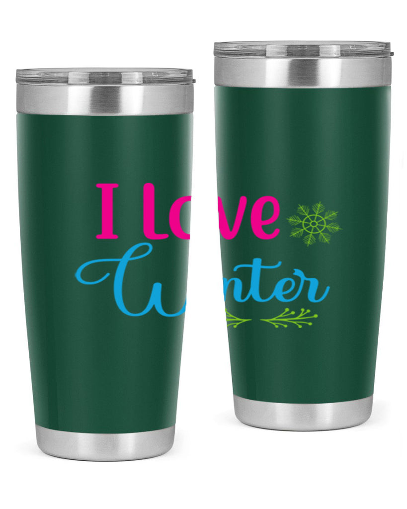 I Love Winter 225#- winter- Tumbler