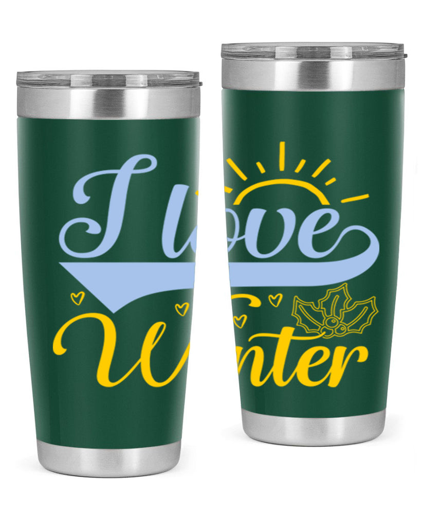 I love winter228#- winter- Tumbler