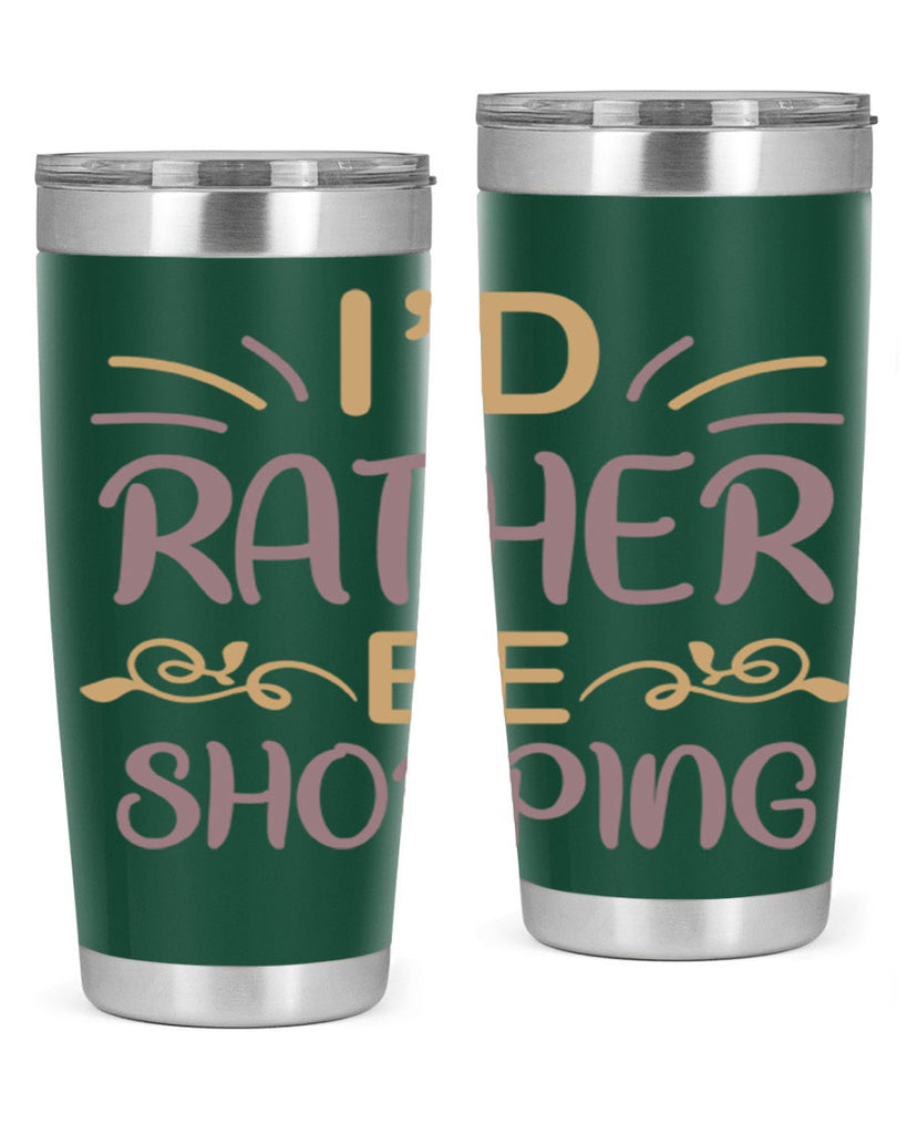 Id Rather Be Shopping 109#- fashion- Cotton Tank
