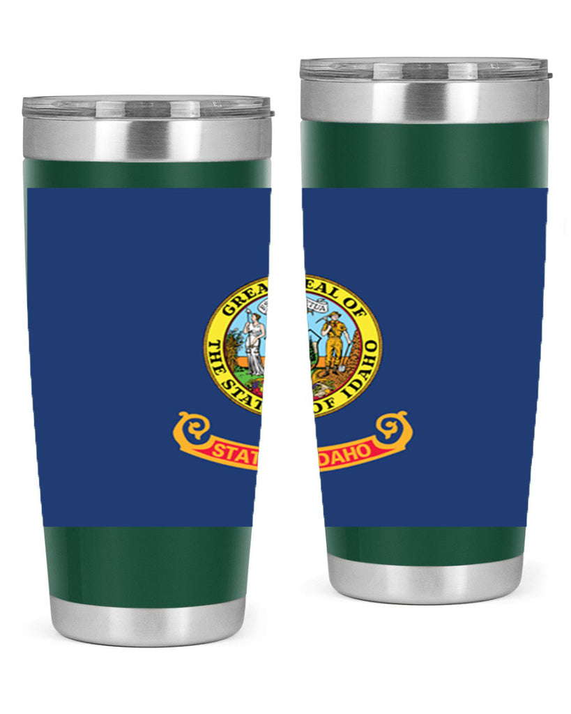 Idaho 40#- Us Flags- Tumbler